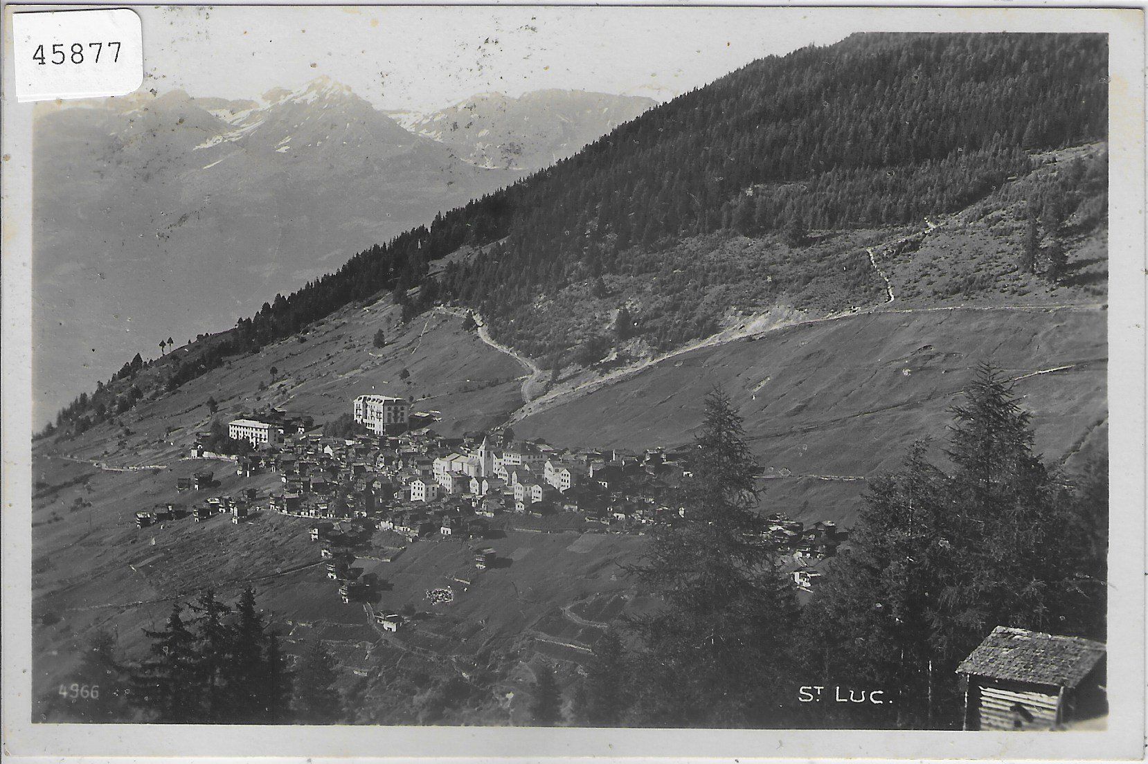 Cartoline postali: St. Luc - Vue generale – Usato da Ettingen venduto da Kartenplanet
