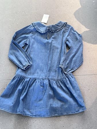 H&M Jeanskleid Grösse 128, Neu mit Etikett, Herbst