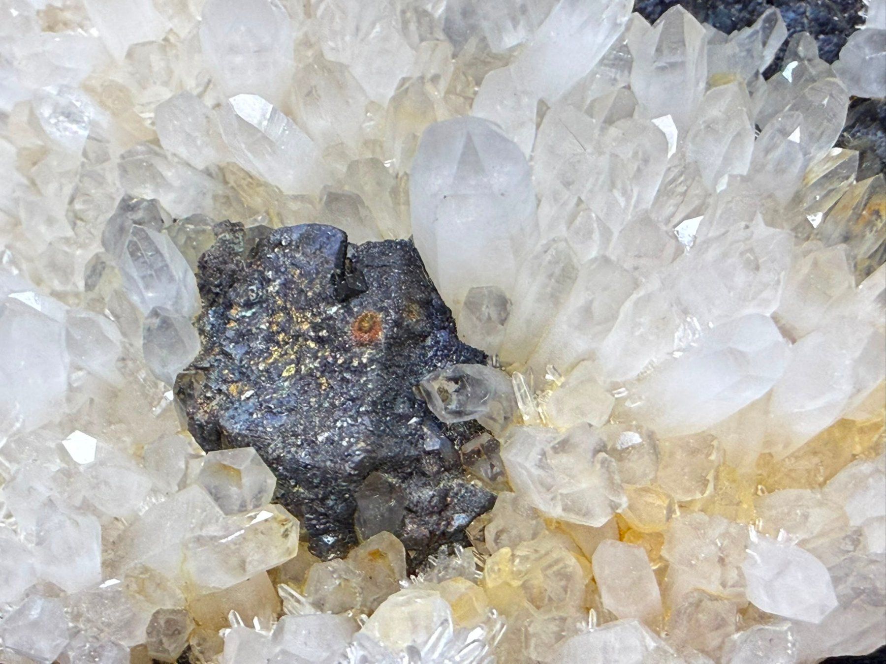 Minerali & Pietre curative: Arsenopyrit auf Quarz – Usato da Schinznach Bad venduto da Demerald 4