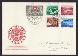 1953 FDC Pro Patria