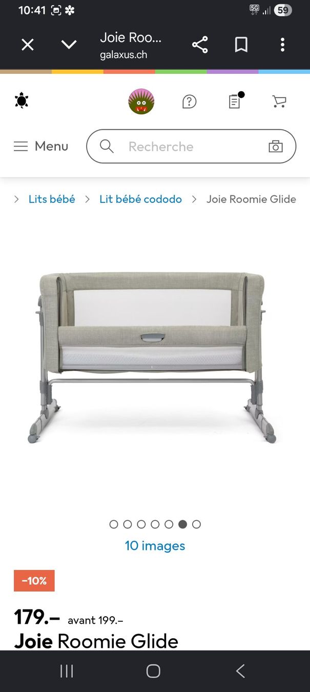 Letti: Lit cododo Joie Roomie Glide – Usato da Croy venduto da bad_c6bf 7