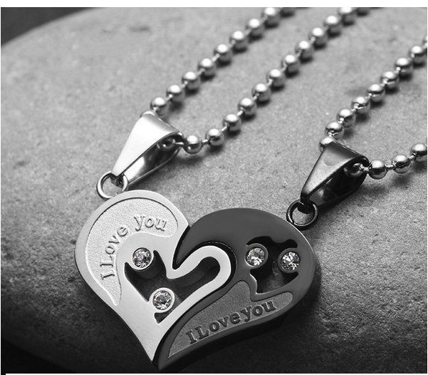 Catenine: Doppelhalskette "Ich liebe dich" 2 Kette – Nuovo e nell'imballaggio originale da Castiel venduto da mcconsulting