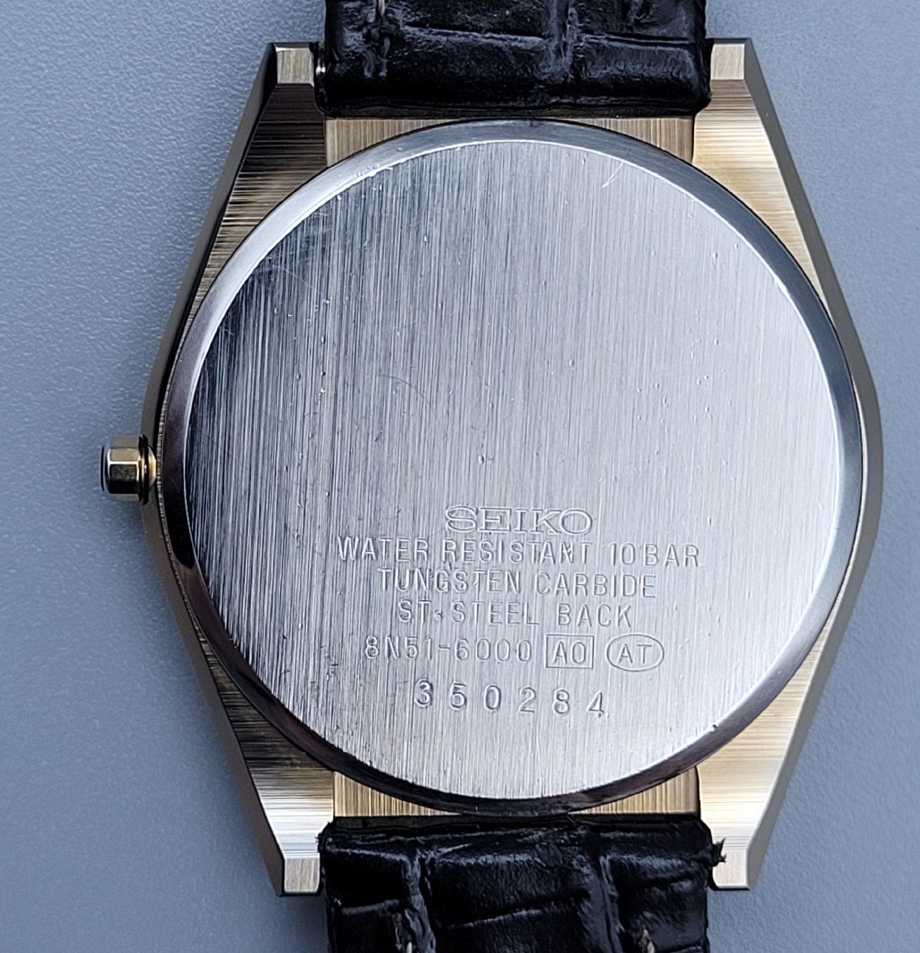 SEIKO DOLCE TUNGSTEN CARBIDE 1993 8N51 WERK 10 SPY VINTAGE (Usato 