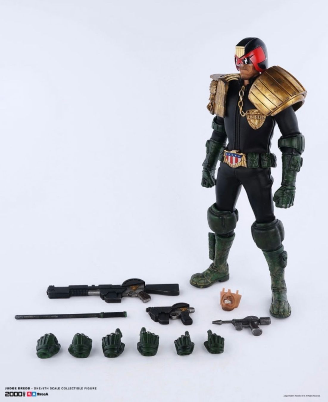 Hot Toys Statuette: Judge Dredd 2000AD ( Threezero) Comic Vers. 1/6 Actionfigur – Nuovo e nell'imballaggio originale da Emmenbrücke venduto da dza_dn5r