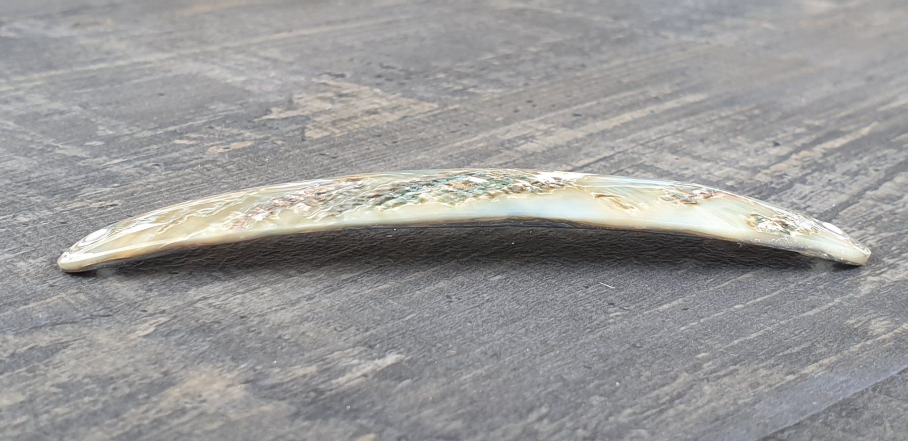 Köder: Smaragd Perlmutt Spange. – Neu (gemäss Beschreibung) aus Niederbüren von Raphael014 4