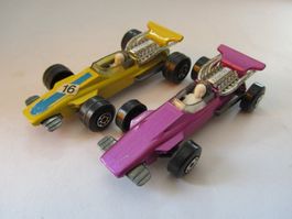 Formula 1, zwei Modelle von Matchbox Superfast, Nr. 34 A