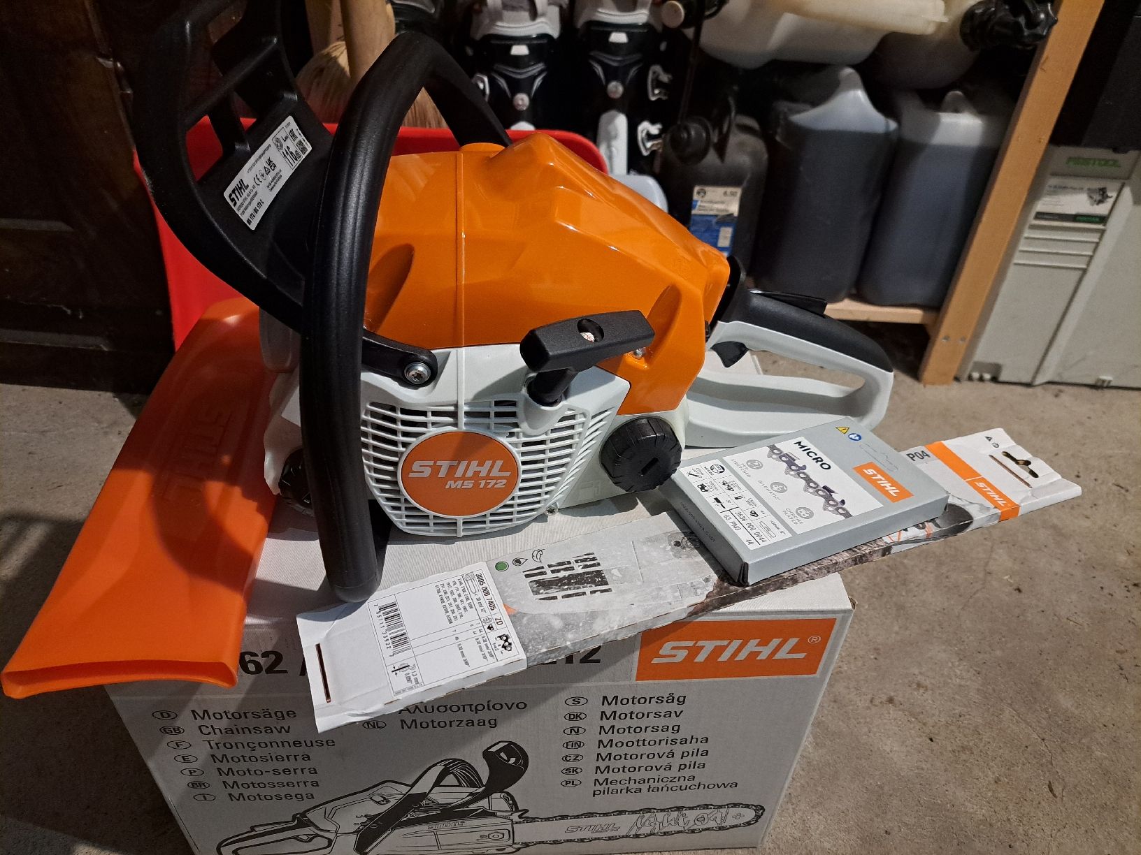 Stihl Sägen: Stihl MS172 – Neu (gemäss Beschreibung) aus Haslen AI von Transport94