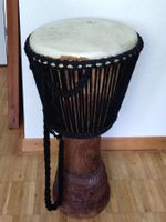 Djembe Trommel aus Afrika gross 65 cm hoch