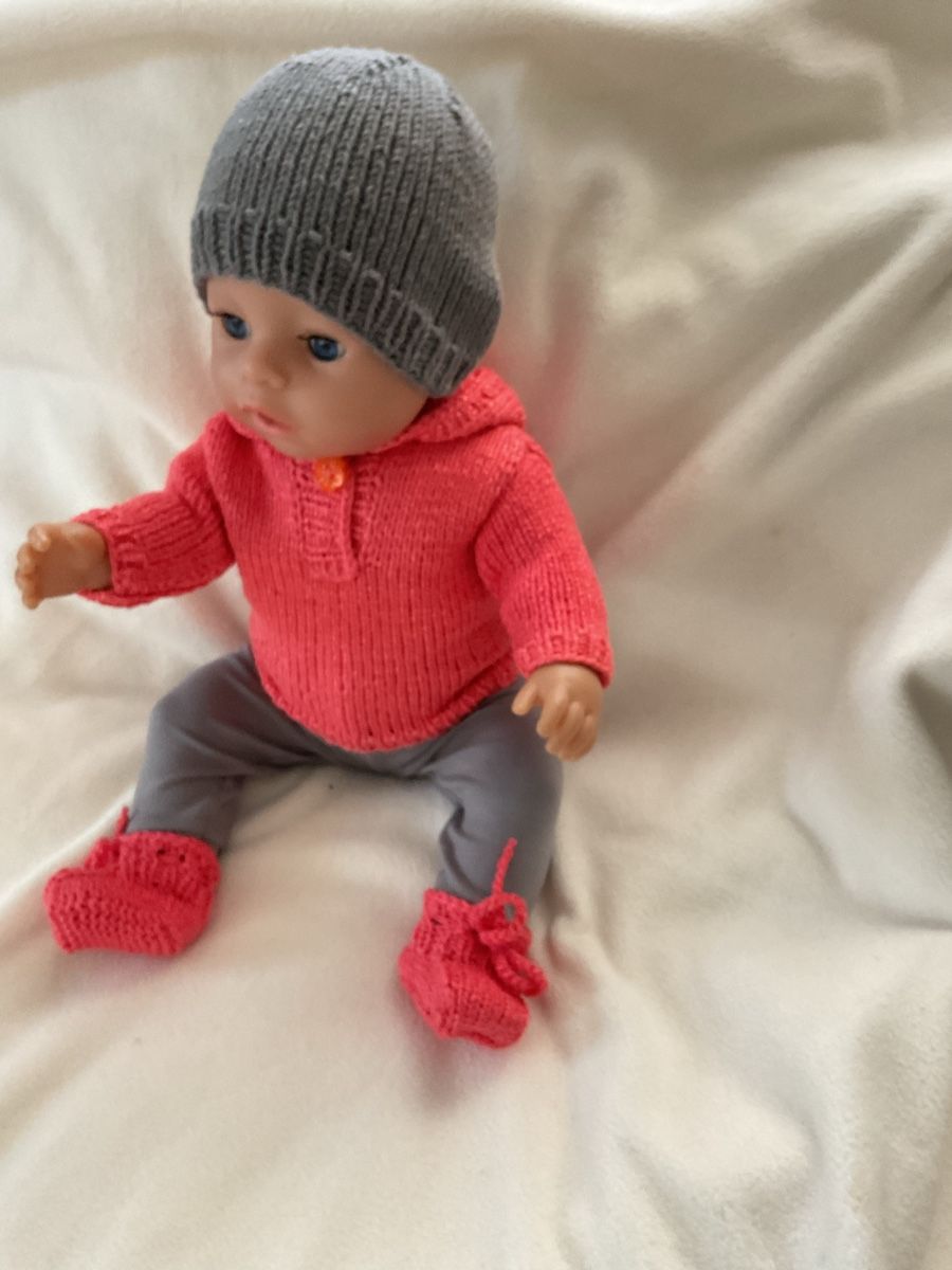 Puppen: Garnitur Baby Born 43 cm – Neu (gemäss Beschreibung) aus Roggwil TG von Strick-Fee 4