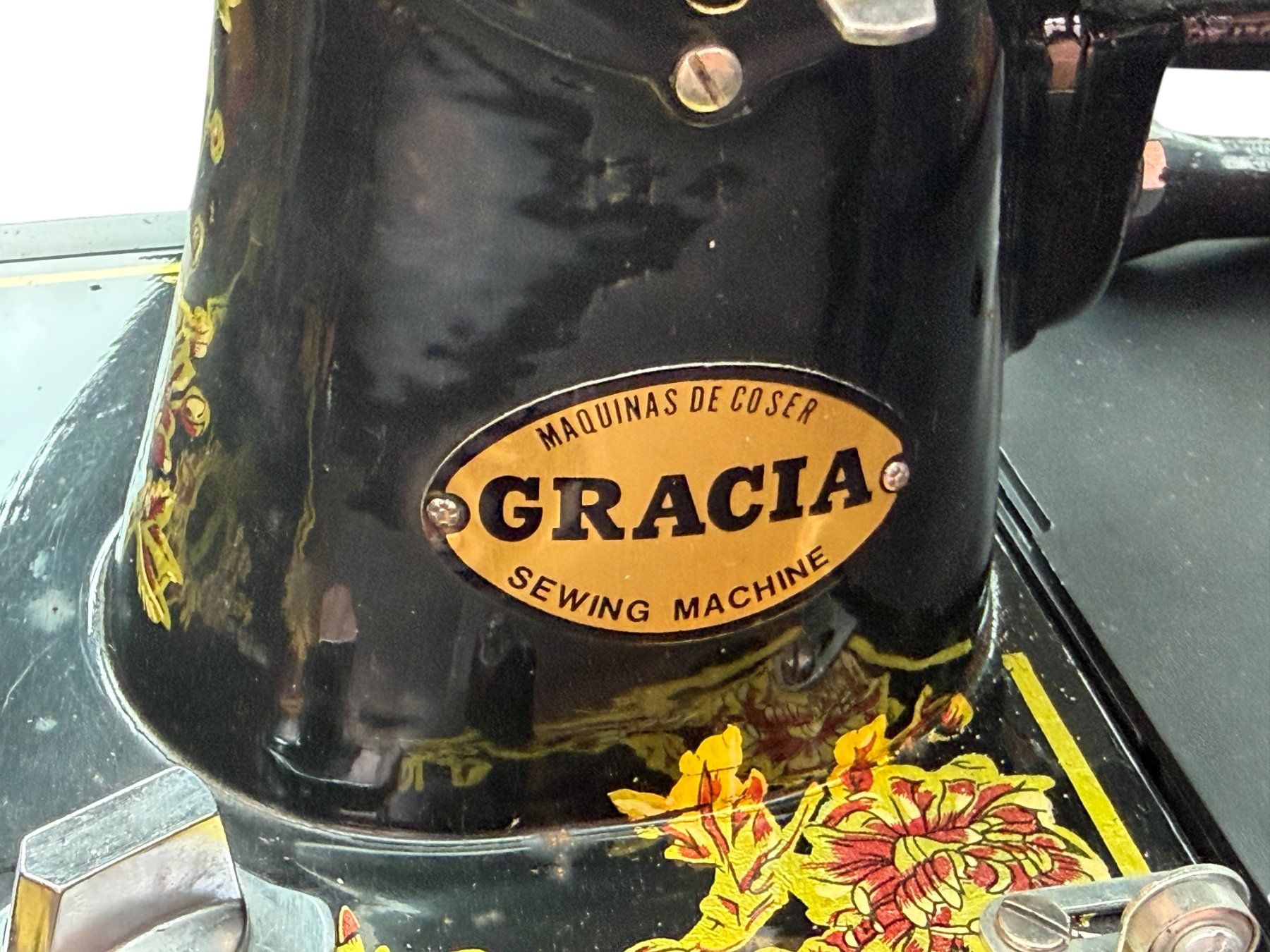 Nähmaschinen: Machine à coudre Gracia vintage - comme neuve – Gebraucht aus Morges von 1tiquaire 1