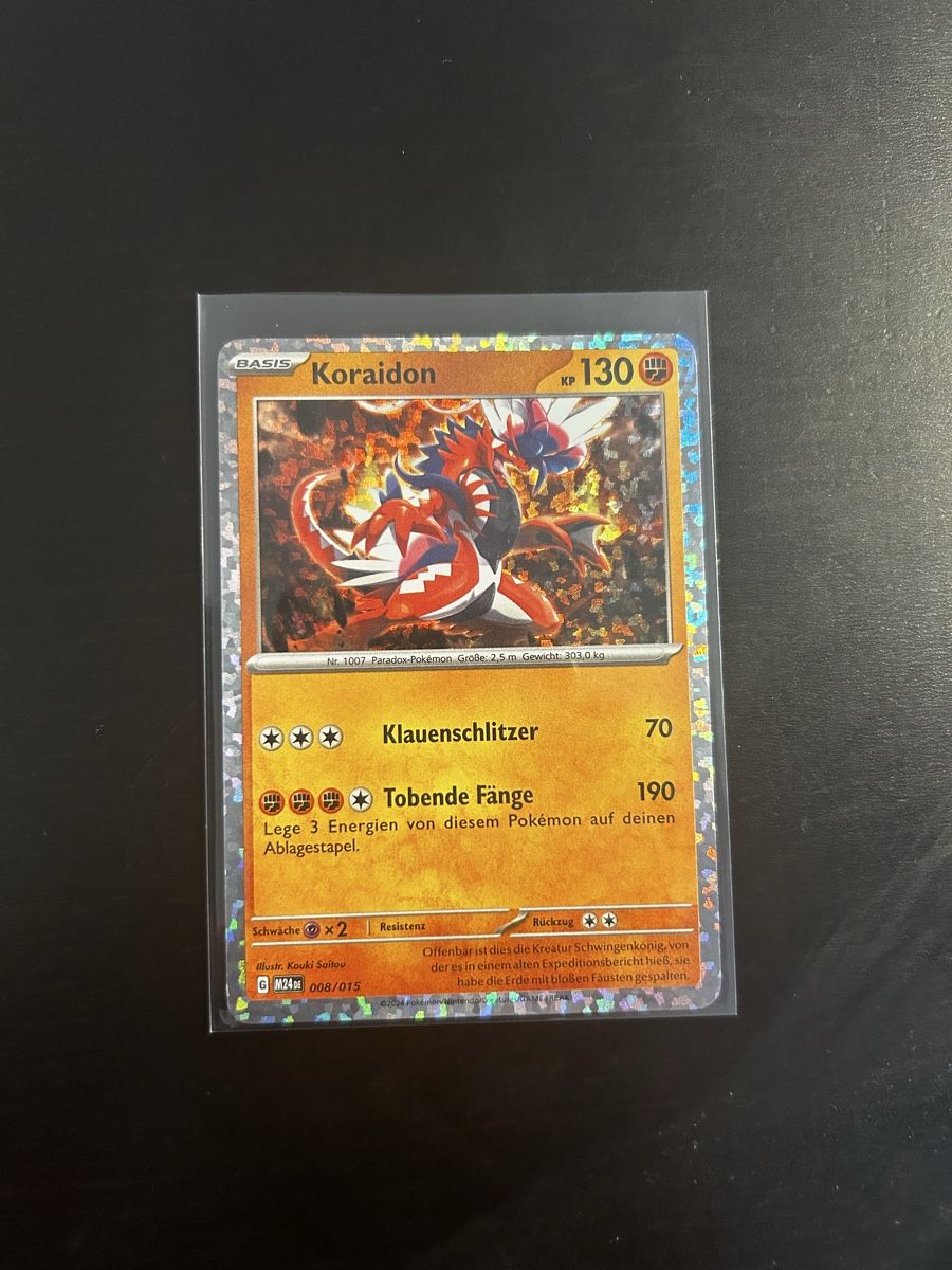 Pokémon Carte collezionabili: Pokemon Karte Koraidon Holo – Nuovo (secondo la descrizione) da Zürich venduto da car_rbg5 1