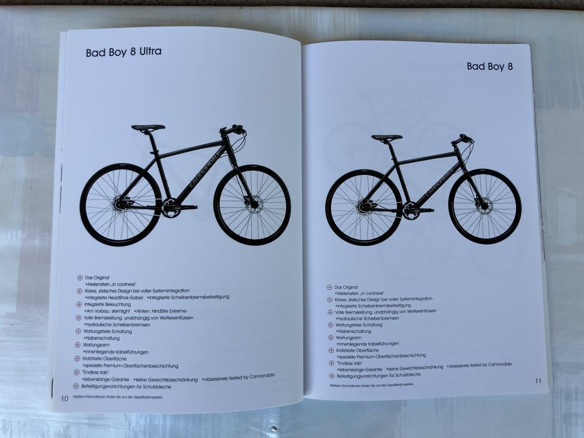 Cannondale Ersatzteile: Cannondale Urban Line Katalog Prospekt 2008 – Gebraucht aus Trimbach von cendira 5