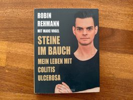Robin Rehman, Steine im Bauch, Colitis Ulcerosa, signiert