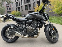 Motorrad Yamaha MT-07 schwarz gebraucht