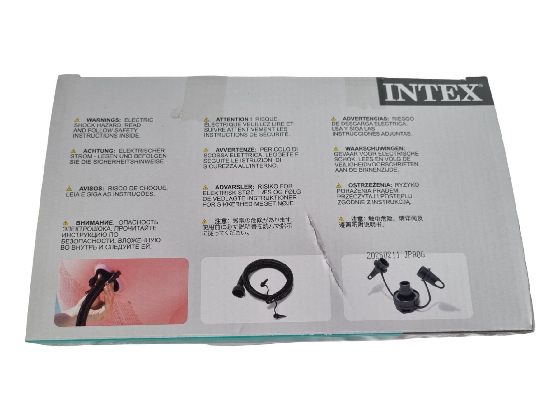 Intex Pumpen & Teile: INTEX Elektrische Luftpumpe AC – Neu (gemäss Beschreibung) aus Wangen b. Olten von Restwert_Wangen 2