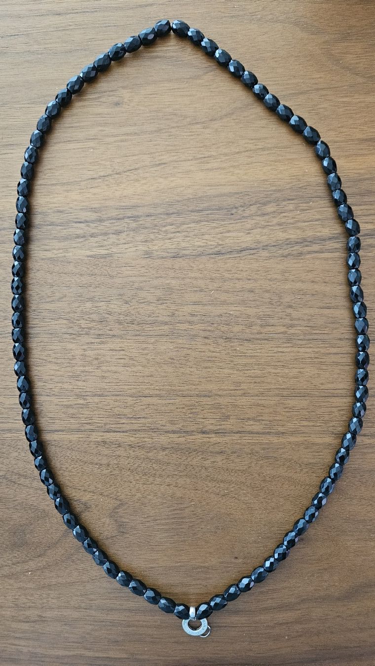 Thomas Sabo Catenine: Thomas Sabo Kette schwarz – Usato da Bern venduto da Sabulise 1