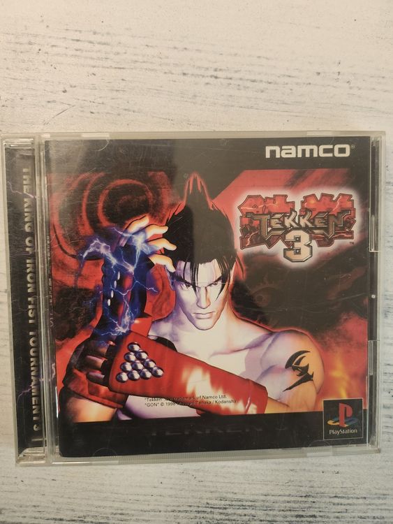 Cd Playstation 1 - Tekken 3 Japonês Completo | Parcelamento sem juros
