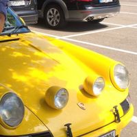 Original Porsche 911 Kofferraumhaube mit Fernscheinwerfer