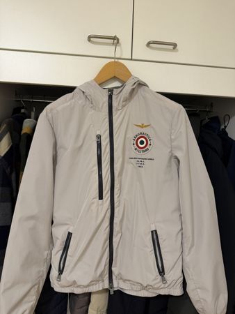 Aeronautica Militare Jacke beige Grösse 48 guter Zustand