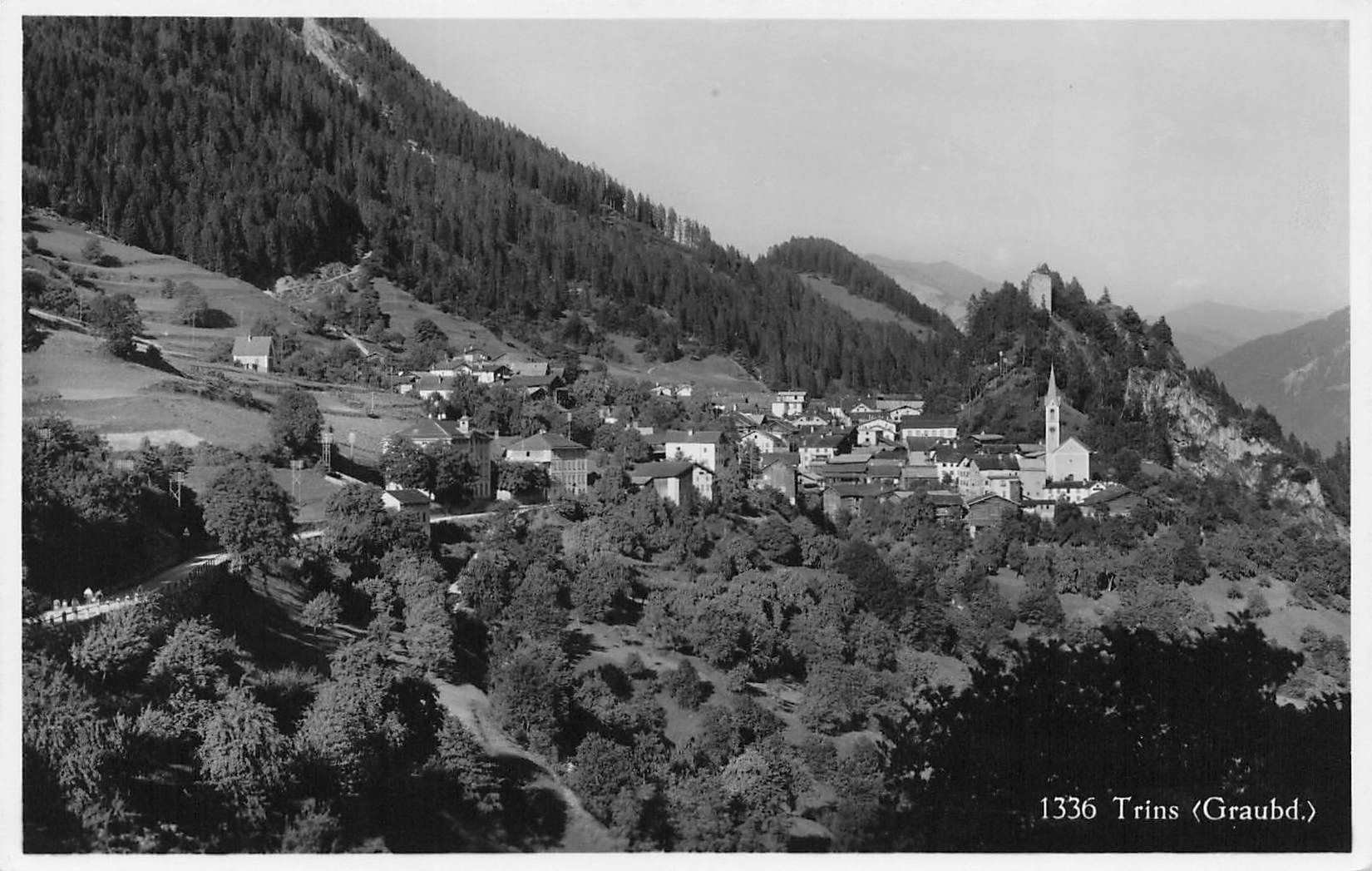 Cartoline postali: Trins graubd – Usato da Biasca venduto da Blenio71