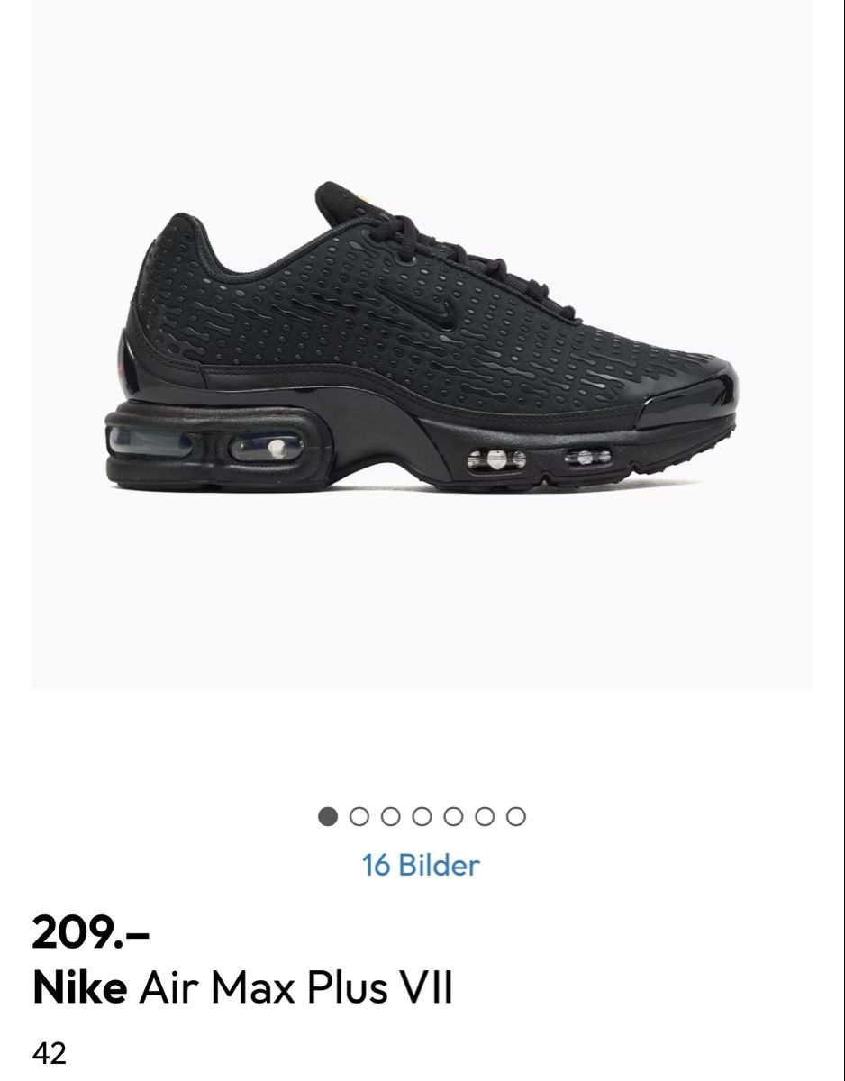 Nike Scarpe da uomo: Nike Air Max Plus Vll – Nuovo (secondo la descrizione) da Bern venduto da best.secondhand 1