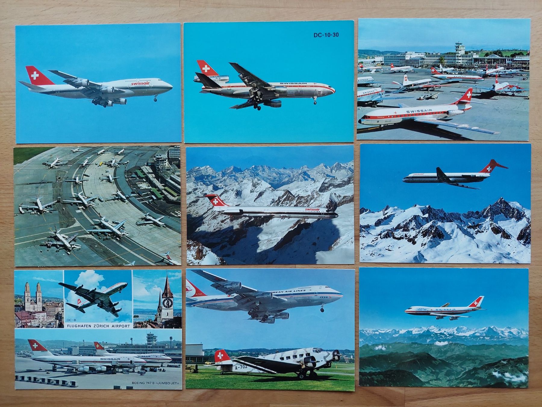 Cartoline postali: 30 Ansichtskarten Aviatik Schweiz gestempelt vor Ersttag – Usato da Obfelden venduto da Foto_Bild_Kunst_Buch 4