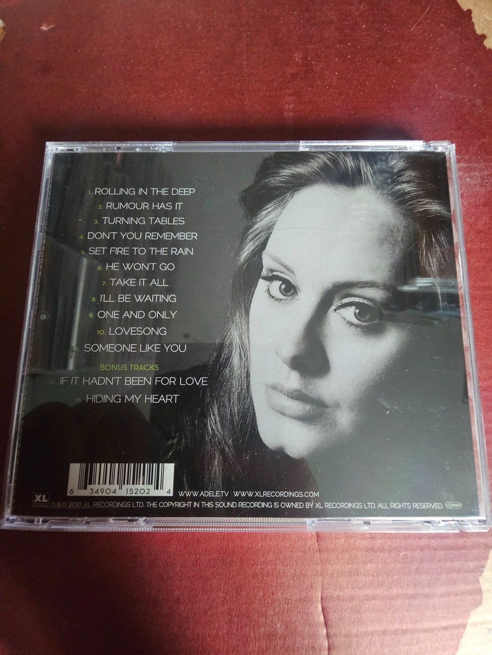 CDs: CD - Adele – 21 (LIMITED EDITION, 2011) – Gebraucht aus Biberist von Foolio0 1