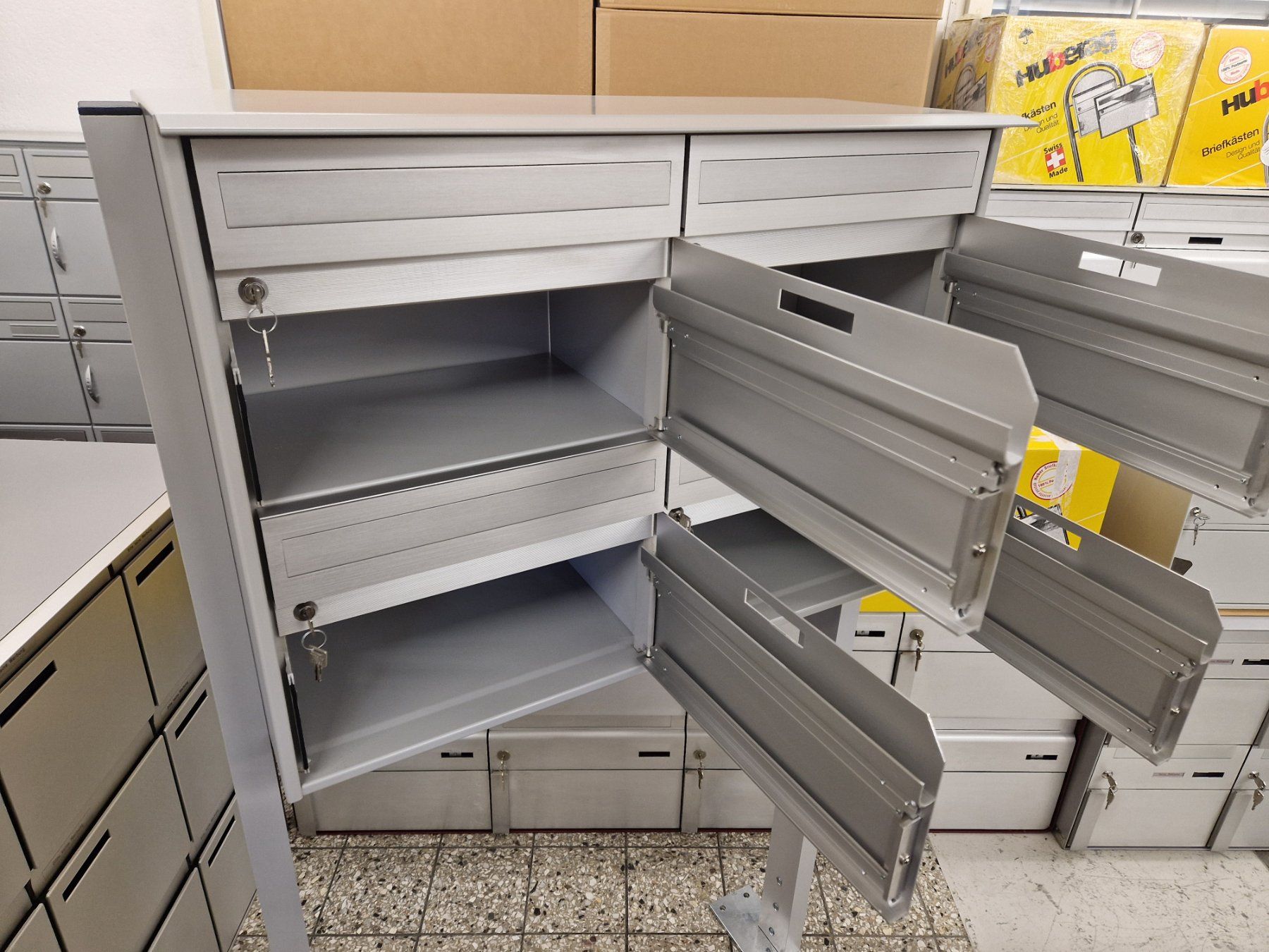 Altro per la casa: 4-er Standbriefkasten (Huber) – Nuovo (secondo la descrizione) da Wiler b.Utzenstorf venduto da bamaa-shop 5