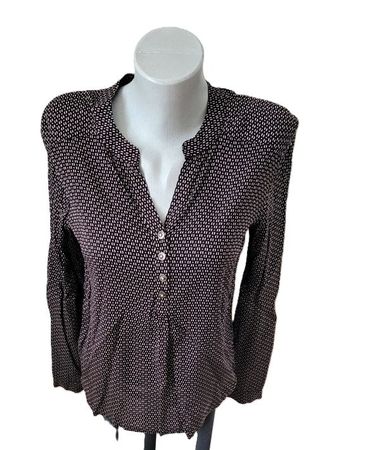 Blusen Shirt Betty & Co. Grösse 34 schwarz gemustert