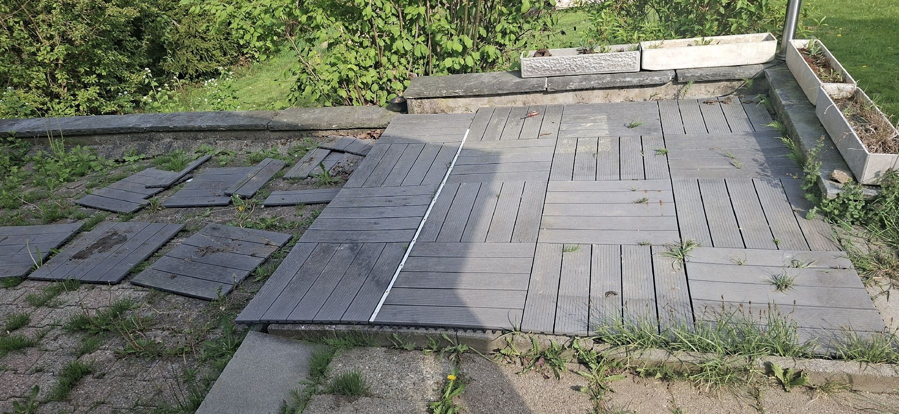 Servierplatten: WPC-Terrassenfliese  – Gebraucht aus Ricken SG von Oesti.ha 1
