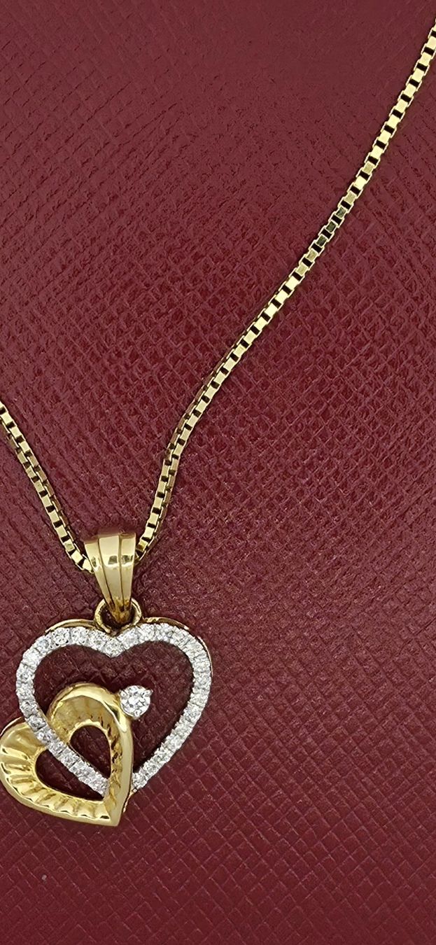 Catenine: 18 Karat Halskette mit Herzanhänger – Nuovo (secondo la descrizione) da Zürich venduto da Juwelier_Stauffacher 2