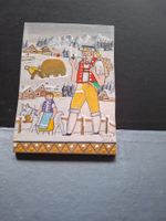 Bauernmalerei  Mini Bild Winter  // 47