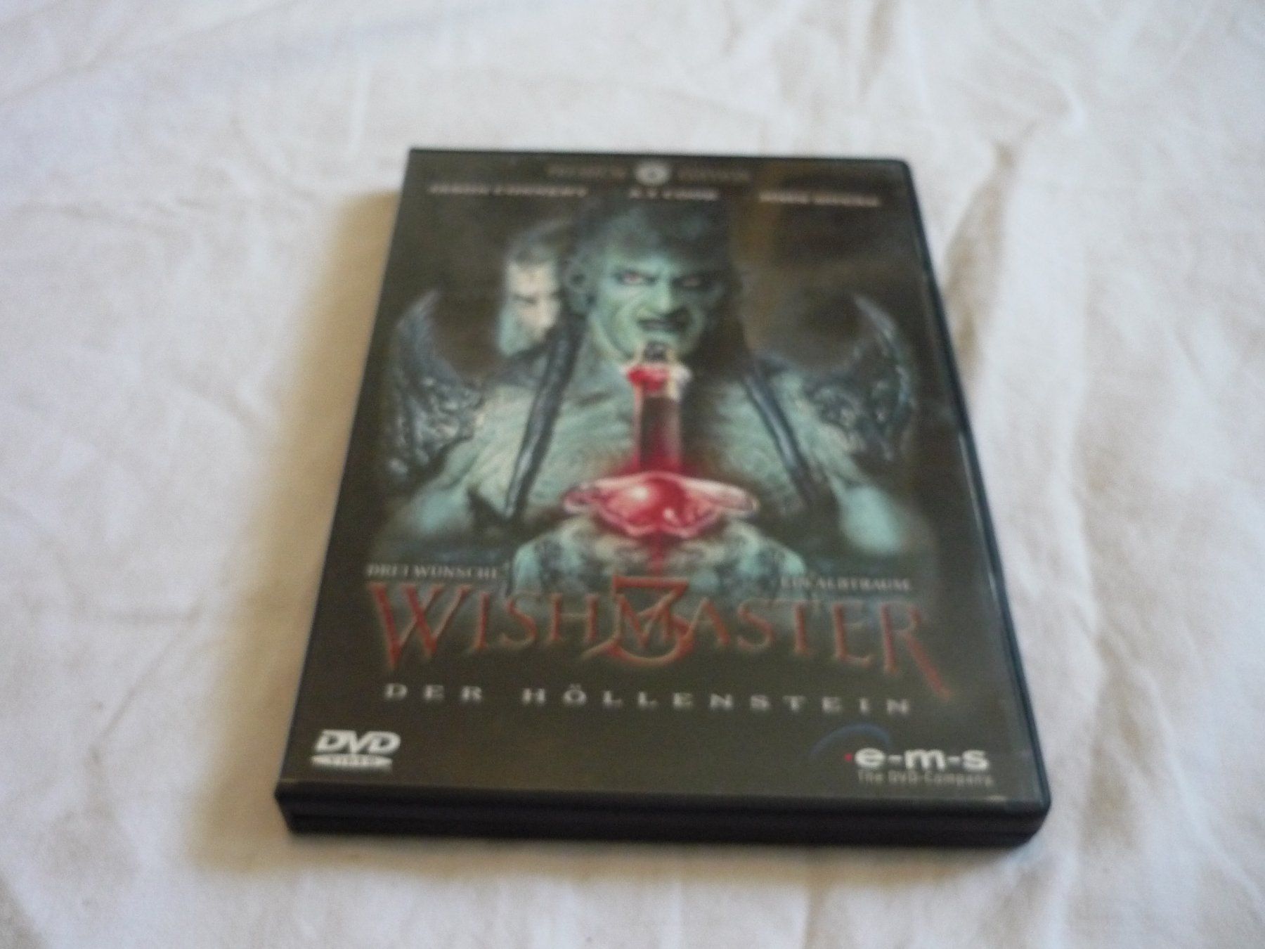 Tous les DVDs: DVD Rar Horror - Wishmaster 3 – D'occasion à Beringen par Flatretriever