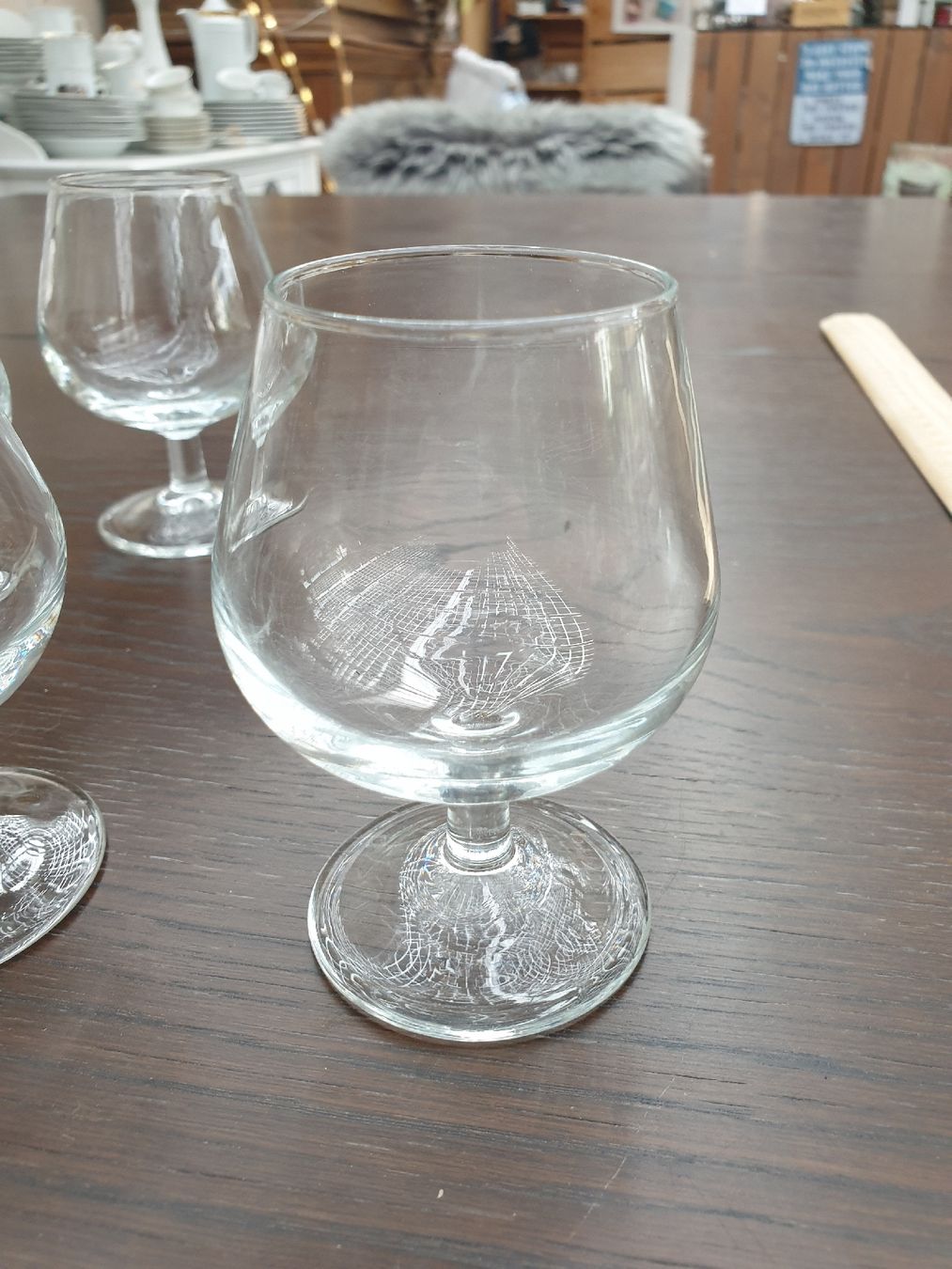 Verres: 4 kleine Cognac-Schwenker – D'occasion à Feldbach par Gwaechshuus 4