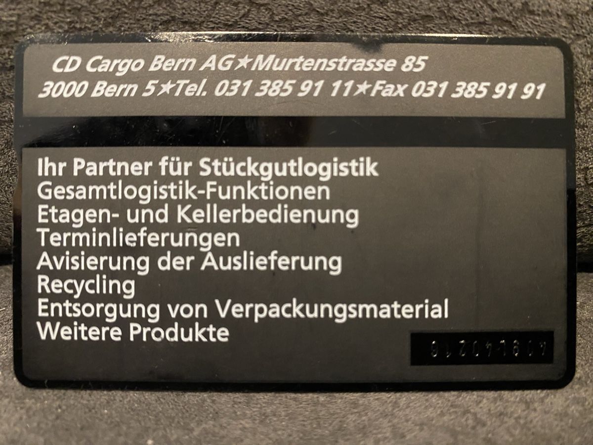 Telefon- & Taxkarten: P-Taxcard – Gebraucht aus Lausanne von babacard10 1