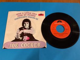 Joe Cocker Vinyl 7" With A Little Help From My Friends