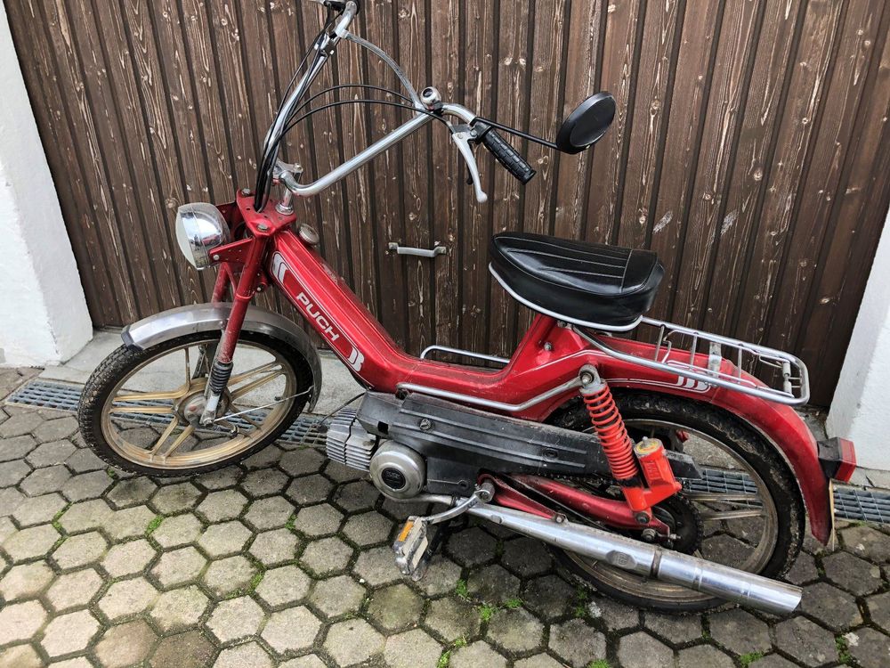 Puch Maxi S Mit Rotem Originallack Kaufen Auf Ricardo