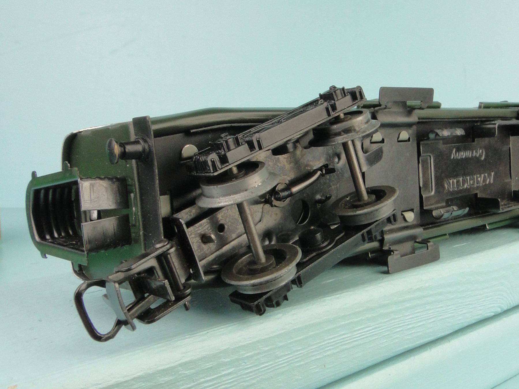 Märklin Modellini di ferrovie: Märklin 4017 SBB Gepäckwagen, Blech – Usato da Bülach venduto da cann11 3