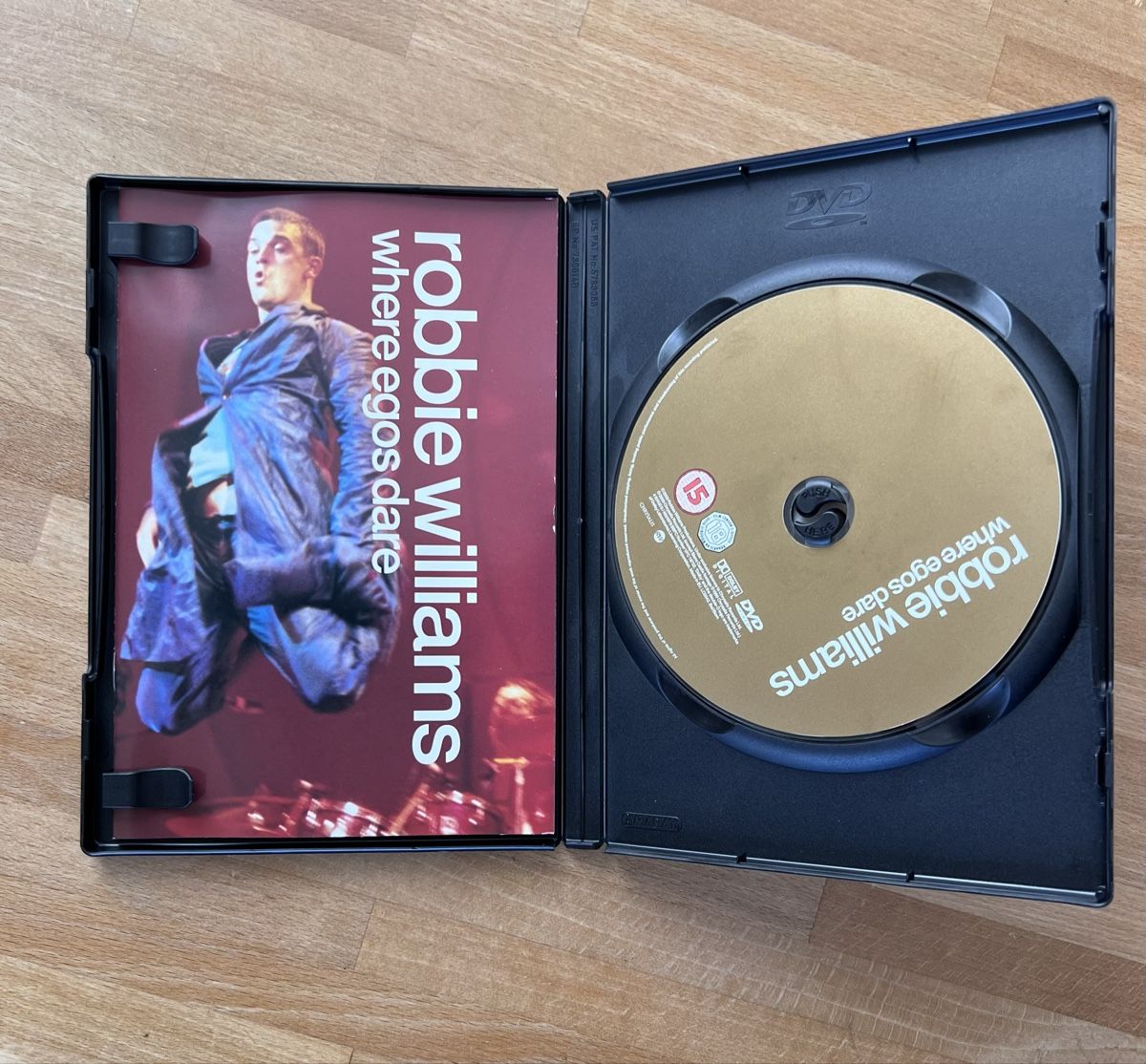 Tutti i DVDs: DVD Robbie Williams Where Egos Dare – Usato da Steffisburg venduto da lovelyunique 1
