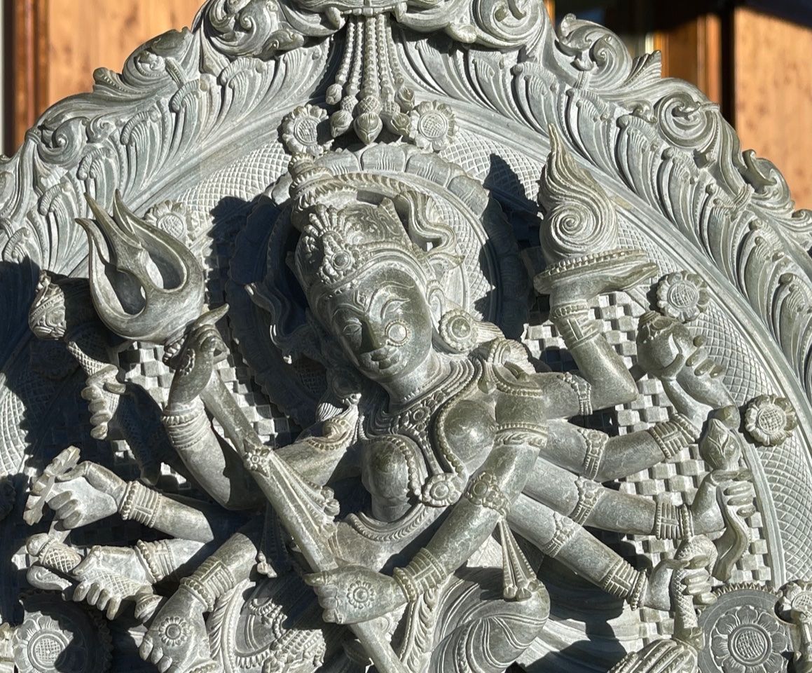 Sculture & Statue: Magnifique STATUE de marbre de DURGA – Usato da Trelex venduto da AnnabelleLelie 2