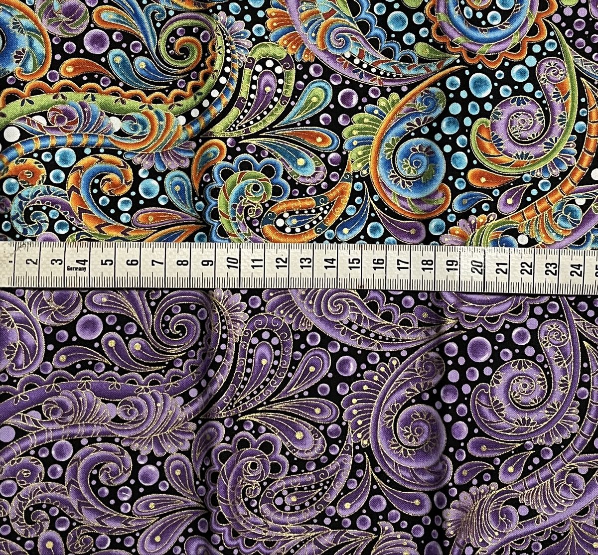 Tessuti: Patchworkstoffe Set9 10 FQ bunt mit Fische – Nuovo (secondo la descrizione) da Seuzach venduto da KreativmitStoff 8