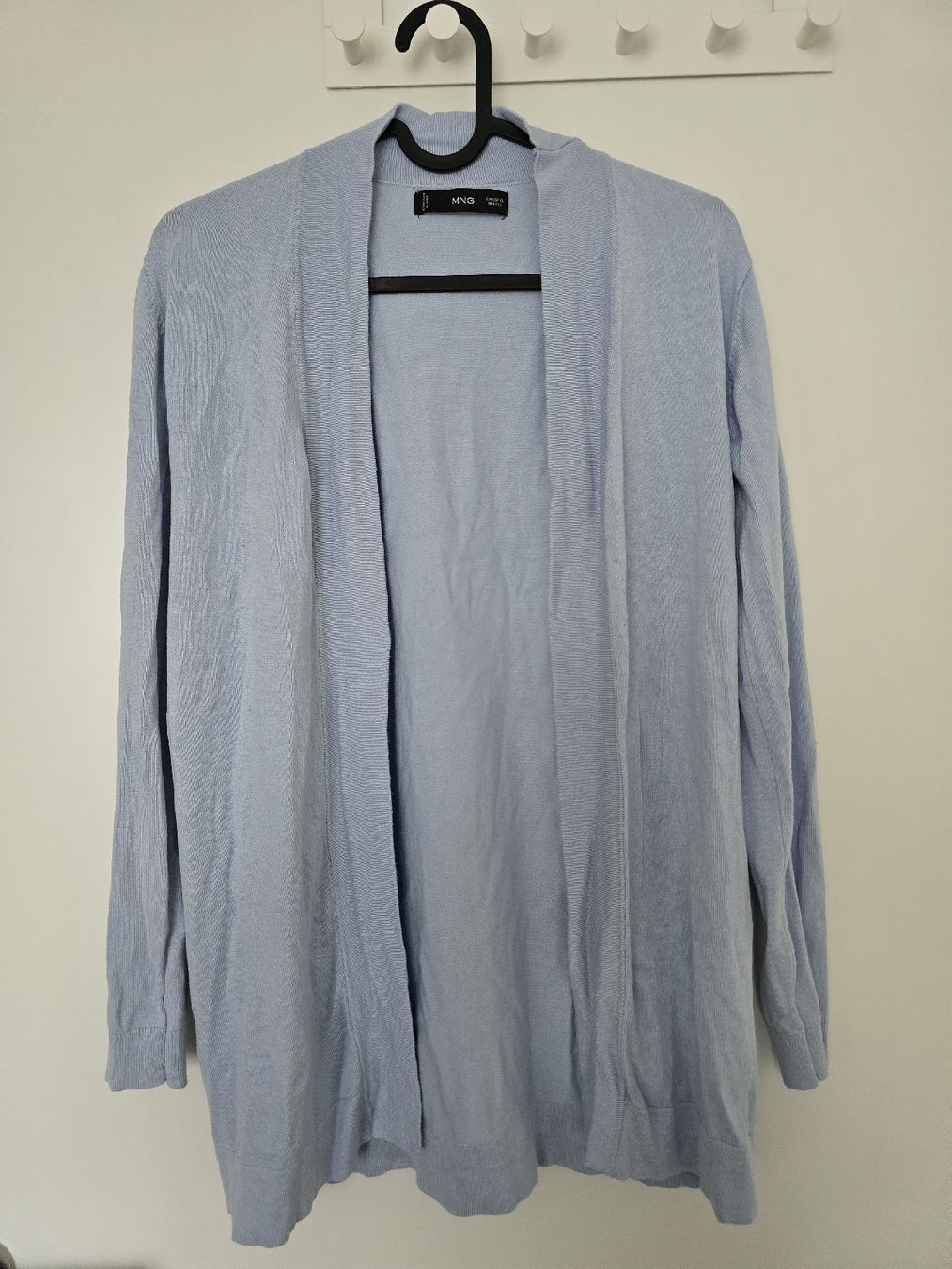 Mango Jacken: Strickjacke von Mango, hellblau, Grösse XS – Gebraucht aus Lenzburg von Lavendercupcake