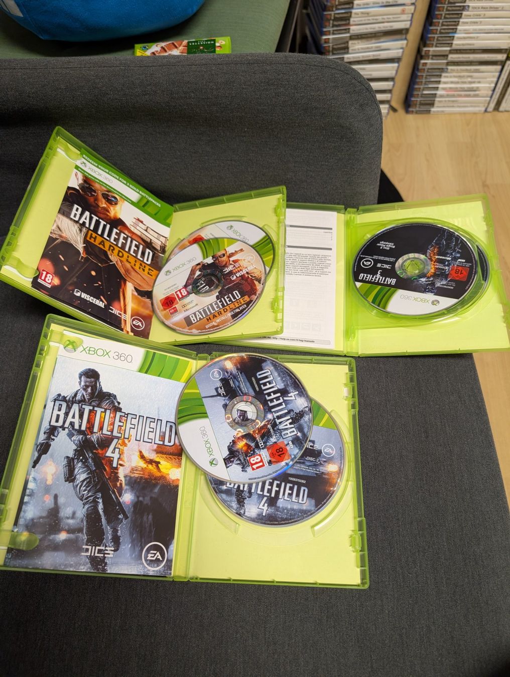 Giochi: Battlefield 3, 4 and Hardline Microsoft Xbox 360 – Usato da Giubiasco venduto da Ticinerd 2