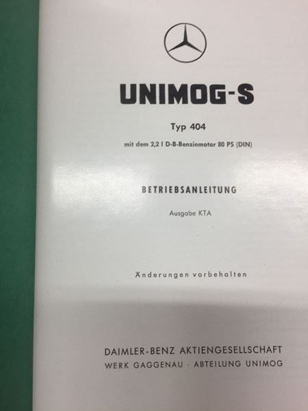 Libri: Unimog – Usato da Sirnach venduto da MaechlerAutomobile 2