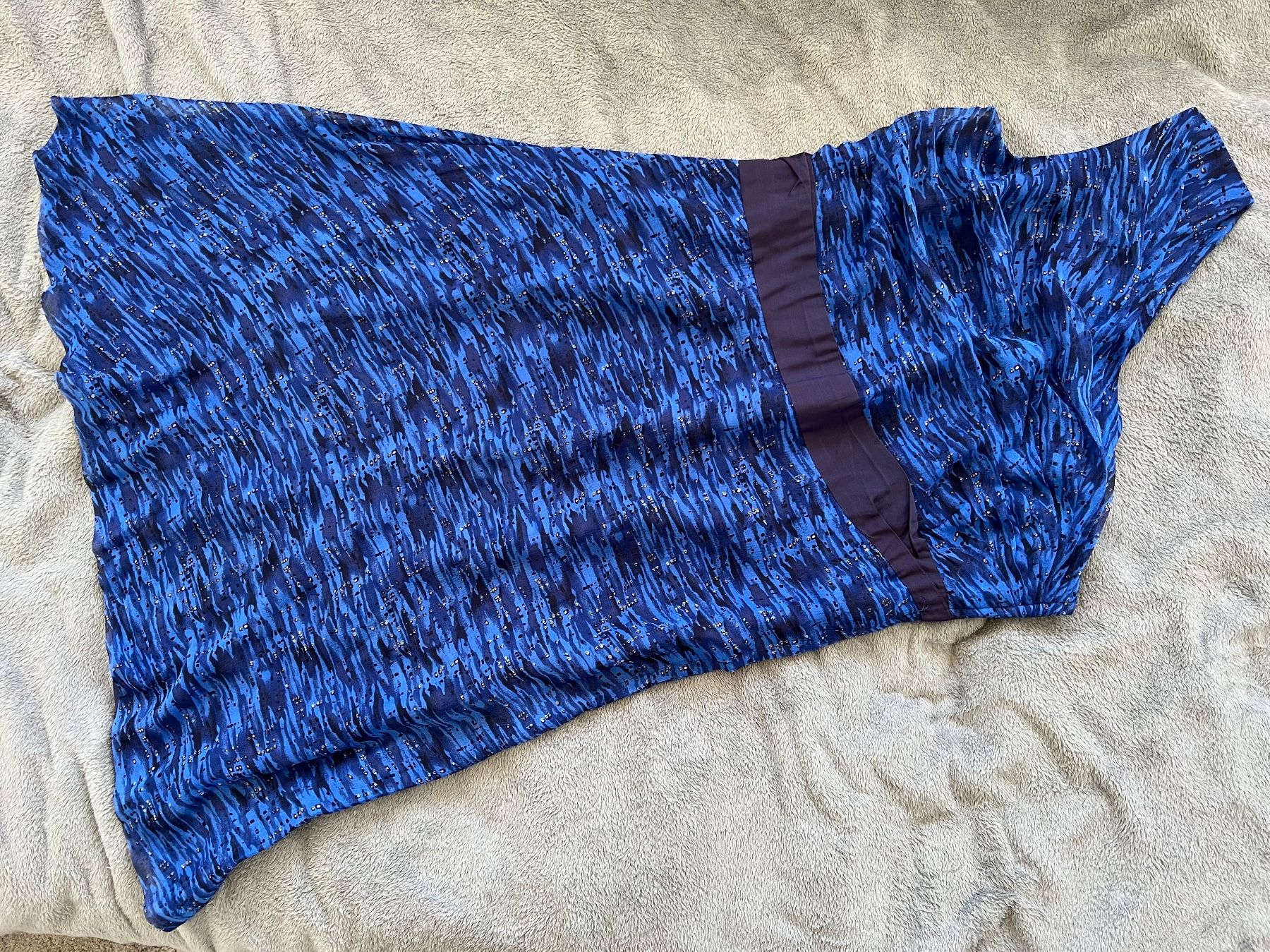 Vestiti: Madame Grès, robe en soie vintage, taille L – Usato da Genève venduto da alfalfa 3