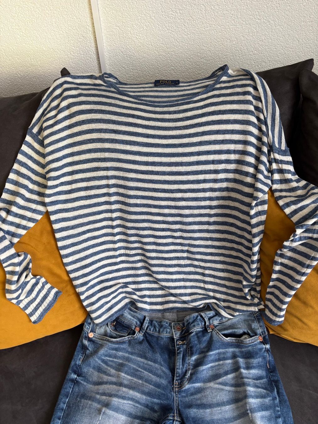 Ralph Lauren Maglioni & Felpe: RALPH LAUREN Leinenpullover neuwertig – Nuovo (secondo la descrizione) da Merishausen venduto da yourdream 3