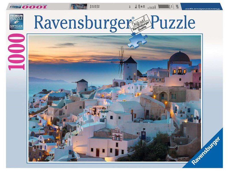 Ravensburger Puzzle: Ravensburger 1000 Teile Puzzle Abend in Santorini – Nuovo e nell'imballaggio originale da Oensingen venduto da Liquidations-Shop