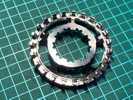 Pulley GATES CDX 9-Spline / 23T. / Shimano HG