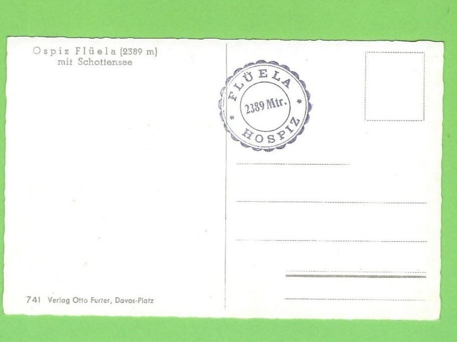 Cartoline postali: Ospiz Flüela mit Schottensee – Nuovo (secondo la descrizione) da Zürich venduto da t24_de 1