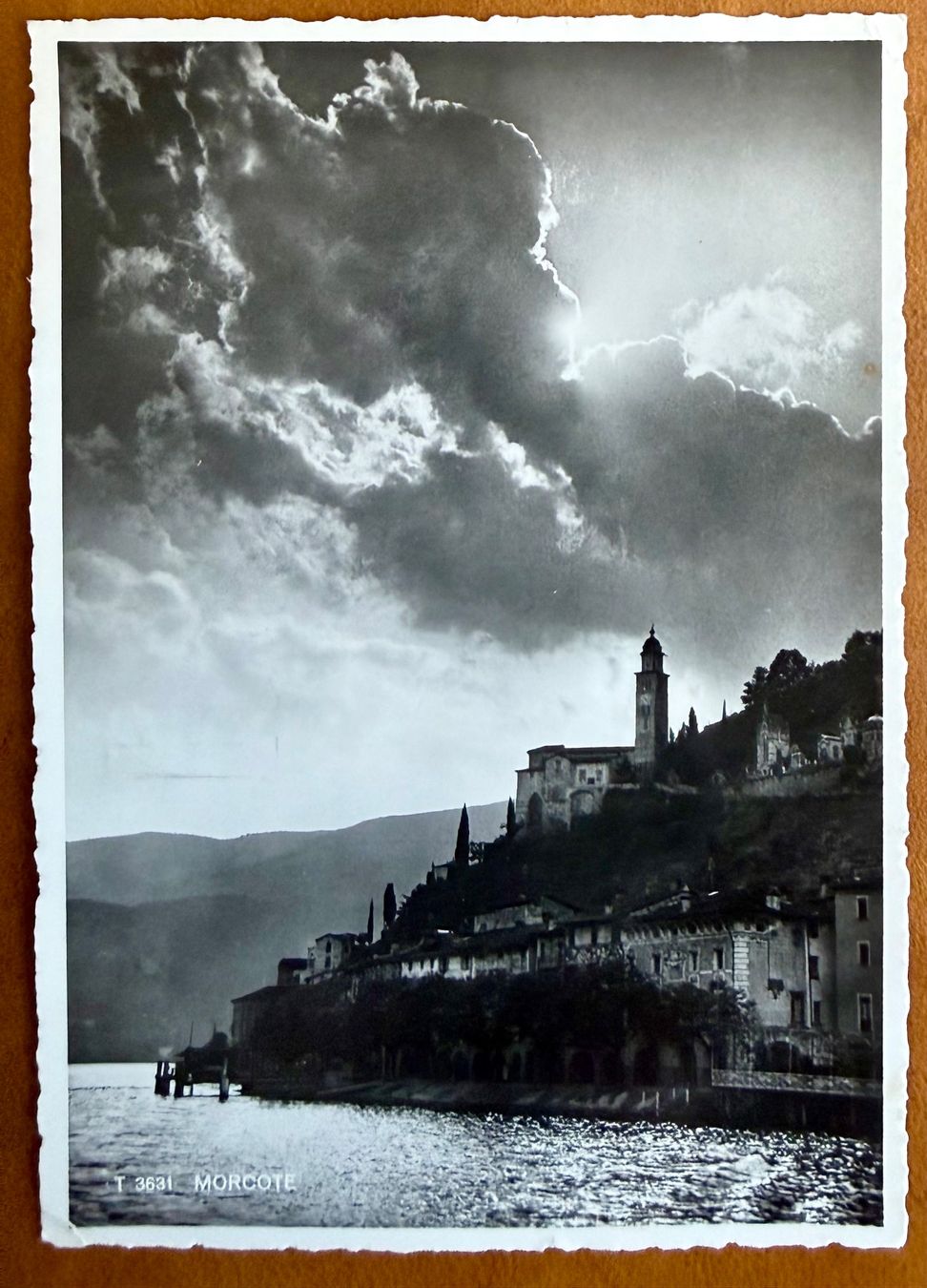 Ansichtskarten: Morcote 1941 – Gebraucht aus Lutry von Ediego